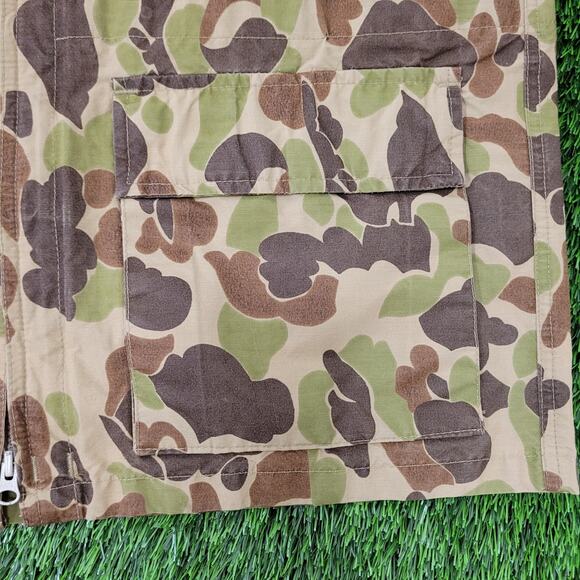 Vintage 90s Cabelas Camo Jacket Small 21x26 Duck Hunter USA - Picture 11 of 16
